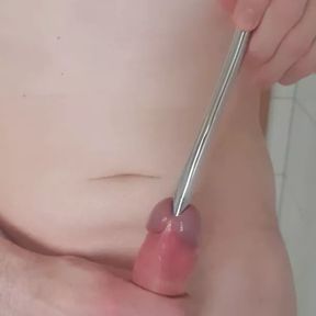 young gay urethra sounding 12mm stretching with meatotomy part 1