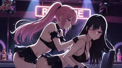 Partner 8 milf strip tease anime club