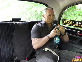 Female Fake Taxi - mother I'd like to fuck gets her large titties felt and this chab makes her SQUIRT