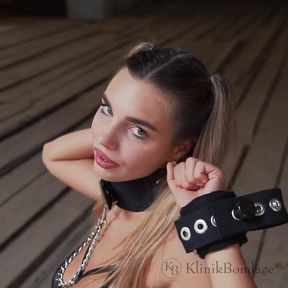 She enjoys the pillory set