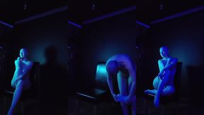 behind-the-scenes shooting the blue photoset i shared last week.