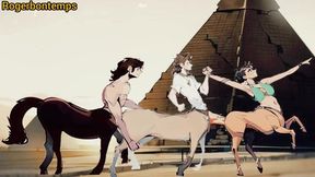 Centaur Threesome Futa Creampie Anal Gay Cartoon