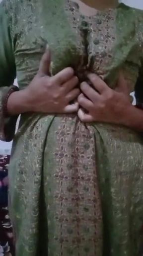 school Teacher show boobs to student