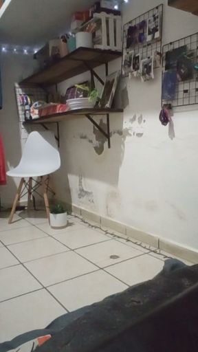 my mother in law on webcam video call 2 part   Clip 1