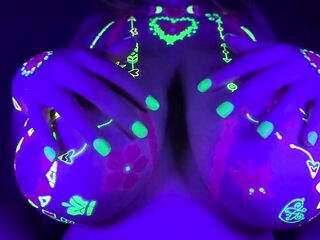 Join This ANIME TITFUCK DEFIANCE! Mind-blowing NEON COSMOTITS - LilyKoti