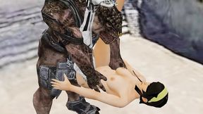 Hardcore with huge dick