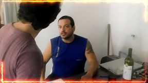 vestimos de gente a la sirvienta y la cojemos entre todos ,noche de poker con amigos