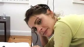 Slutty Latin babe Mora got her ass&#x1F351; ravaged by two fat pricks in casting couch debauchery