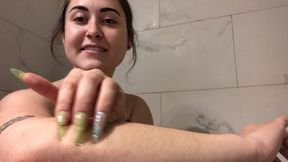 Whispers and long nail ASMR