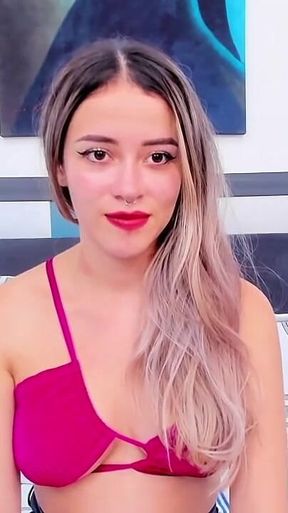 Blonde Latian Always Wants to Be Fucked Roughly in Her Room
