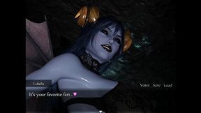 resonance [ futanari hentai game pornplay ] ep.8 endless farting directly in her nose