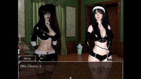 resonance [ futanari hentai game pornplay ] ep.8 endless farting directly in her nose
