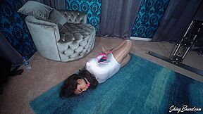 Leotard Hogtied Bondage