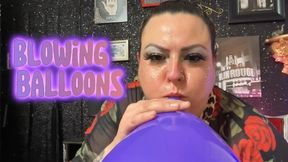 Looner Banter - Domme Balloon Fetish ASMR | Lick, Pop, Worship My Latex Slaves as I Talk Dirty and Ride the Balloon (Glam Pierced Goddess)