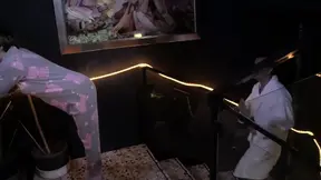 Tattooed horny chick fucked in her pink pussy