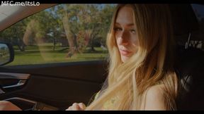 Blonde Girl Road Head