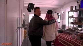 Colorful Long Hair and Crazy Thick Lips