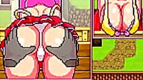 Saucy Girls Ignite Wild Desires During Hot Hentai Game Night Fun