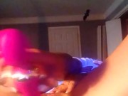 Sexi babe trys out new toy for the first time!