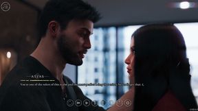 The Seven Realms 67 - Ling Guo Gives Blowjob to Atlas in Her Garden