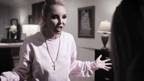 Religious stepmom orders boyfriend to fuck stepdaughter