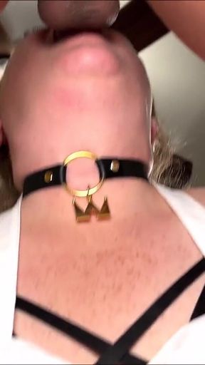 Tgirl Employs Sex Slave for Tantaly Doll