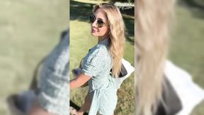 ”Picnic In Paradise With Titty Blondie Tru Kait”