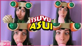 Tsuyu Asui's Ahegao Blowjob V2