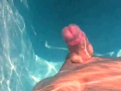Swimming Pool Masturbation Hands Free Orgasm