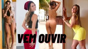 Hot Brazilian wife takes it in the ass