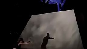 Sissy White Cuck worships giant BBC in public