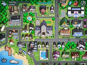 Cartoon anime babe gets big cock in her ass and tits