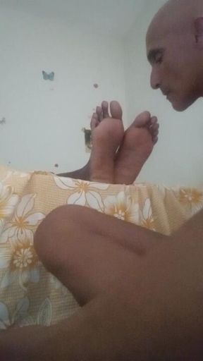 Danie Foot worship part 1