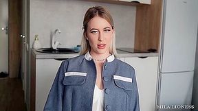 Credit For Cum On Mouth. I Came To Take The Exam To The Teacher, And He Fucked Me Hard