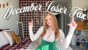 December 2025 Loser Tax