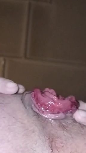 Unforgettable moment from "Big Wet Prolapsing AssCunt - part I"