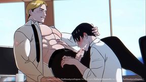aot gay yaoi scene