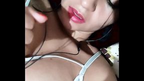 CARLOS this video is for you, come and let'_s cum together very rich, I have a lot of milk for you-kaithsaumeth