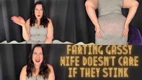 Farting Gassy Wife Doesn’t Care If They Stink 1080p