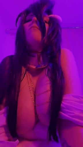 Key moment from &quot;Albedo Cosplay Lust - Dark Desire Awakens&quot;