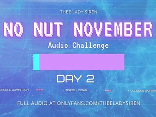 No Nut November Audio Defiance Day two