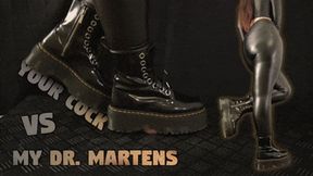 Your Cock vs My Dr Martens (Edited Version) - TamyStarly - Cock Balls Crush Trample, Shoejob, CBT, Trampling, Bootjob, Stomping