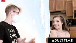 ADULT TIME - Jane Wilde And Spencer Bradley Share Strap-On