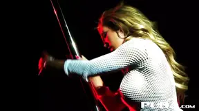 Hung customer gets pounded by gorgeous stripper Capri