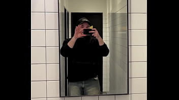 Gay Cruising in Public Toilet