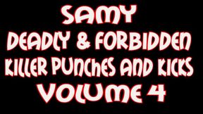 Samy d eadly & forbidden k iller punches and kicks volume 4 (outdoor)