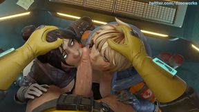 Animated Apex Legends SFM Compilation – Hot 3D Porn Action