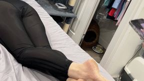 Lola's cum covered DIRTY FEET! Vol 2 (left side) part 2 of 2