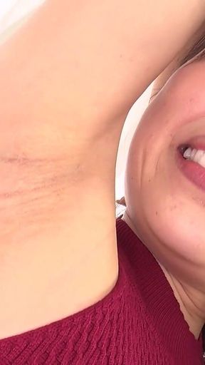 Your Armpit Kink, Her Sticky Obsession - POV Mizuki Hayakawa Sniffs and Licks Until Your Pit-job Leaves Her Dripping