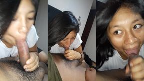 se lo comio sin sacarse la ropa por que tenia clases